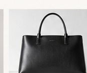Structured Leather Handbag